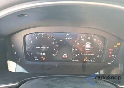 2023 Honda Civic Touring z USA, uszkodzony, nr VIN 2HGFE1F91PH307966